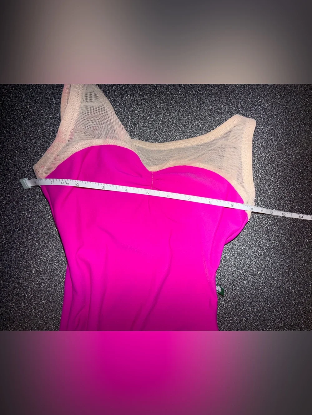 Lucky Leo Dancewear Dance Leotard‎ Fuchsia Pink Size Child XXS